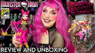 Monster High SDCC Freak Du Chic Draculaura Doll Review & Unboxing