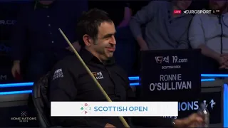 Ronnie O’Sullivan on fire vs James cahill 2019 Scottish open HD