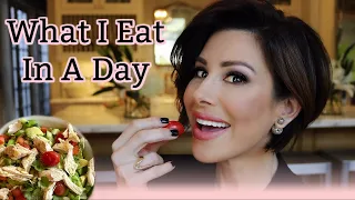 WHAT I EAT IN A DAY - HEALTHY INTERMITTENT FASTING | Dominique Sachse