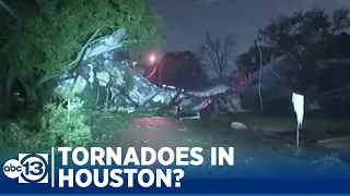 How unusual are the tornadoes that hit Houston over weekend?