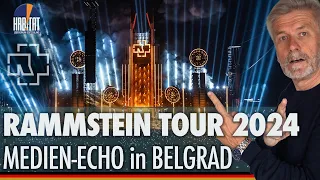 RAMMSTEIN -So heftig reagiert die serbische Presse auf die Konzerte in Belgrad | Stadium Tour 2024