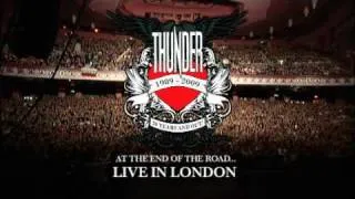 Thunder Live DVD "At The End Of The Road" DVD