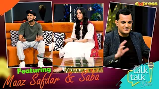 Maaz Safdar & Saba Maaz - Best Moments 03 | Hassan Choudary - The Talk Talk Show | Express TV