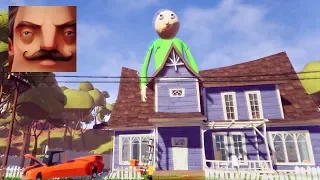 Hello Neighbor - My New Neighbor BIG Baldi Act 2 Hole Gameplay Walkthrough