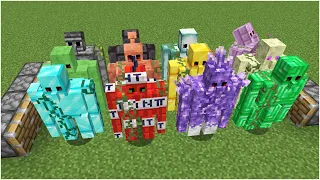 All Minecraft Golems Combined ?? 😱🤯 What will happen ??