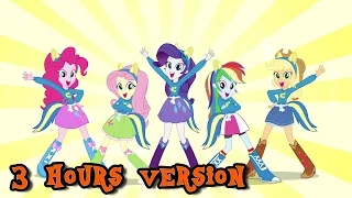 MLP:EQG - "Equestria Girls (Cafeteria Song)"(3 hours extended version)(HQ)