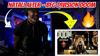 Best Doom Drum Cover Ever ? | Natali Alter - BFG division OST DOOM, Mick Gordon - Producer Reaction