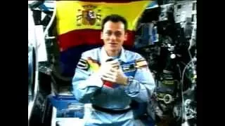 Misión espacial Cervantes (2003) - Pedro Duque en directo desde la ISS II