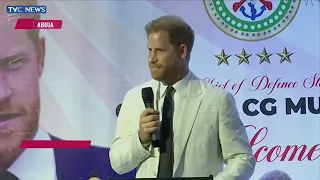 Prince Harry, Meghan Treated To Warm Welcome In Maitama