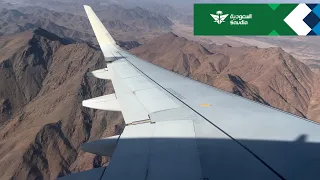 Saudia A320 Jeddah to Madinah | الخطوط السعودية من جدة إلى المدينة