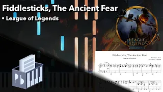 Fiddlesticks, The Ancient Fear | Champion Theme - League of Legends OST (Piano Tutorial)