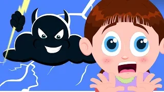 Thunder Lightning | Schoolies Cartoons And Songs For Children