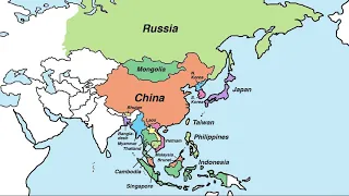 Memorize countries in Asia fast using mnemonics