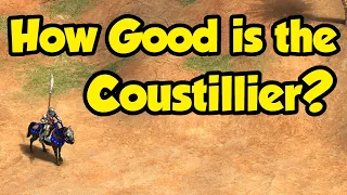 Testing out the Coustillier (Burgundian's new unique unit)