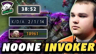 PERFECT Invoker Gameplay By Noone - VP vs Mineski Game 1 Low Bracket The International 2018