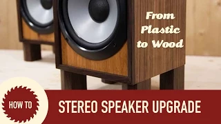 Rebuilding Sony Stereo Speaker Set | Upcycle Project