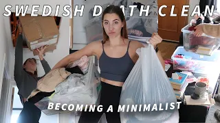 Entire House Declutter | Swedish Death Clean | Becoming A Minimalist Ep 8