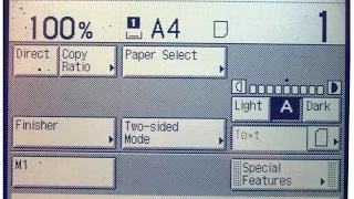 CANON IR 3300 SET THE DEFAULT A4  PAPER SETTING