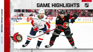 Capitals @ Senators 10/20 | NHL Highlights 2022