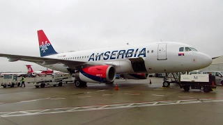 TRIP REPORT | Air Serbia | Berlin Tegel to Belgrade | Economy Class | A319-100 [Full HD]