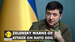 Zelensky warns of attack on NATO soil after Russia targets military base in Westernmost Ukraine