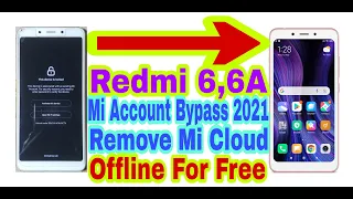 Redmi 6,6A Mi Account Remove Free 2021/Mi 6,6A Mi Cloud Bypass In Hindi By Tech Babul