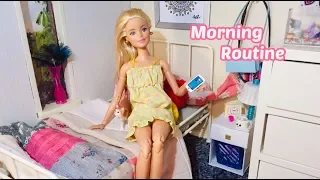 Emily's Morning Routine🍳Barbie Morning Routine (POLL)