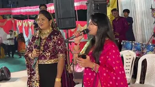 RASMITA RABARI RUPA TANNA BHAVY LIVE DANDIYA RAAS JAMNAGAR JADEJA PARIVAR