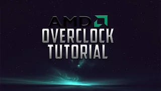 How To Overclock AMD 6300 with AMD Overdrive