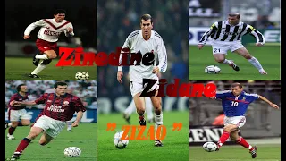 Zinedine Zidane "Zizao" Best Playmaker With 95 Goals in all league | France Best Player
