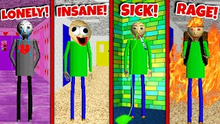 Baldi Has MANY DIFFERENT MOODS!