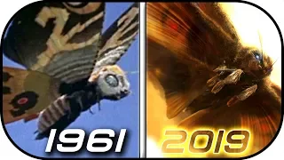 EVOLUTION of MOTHRA in Movies & TV (1961-2019) Godzilla king of monsters 2019 movie scene trailer 2