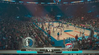 NBA 2K24 2010-2011 Dallas Mavericks vs 2010-2011 Oklahoma City Thunder MYERAS