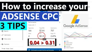 How to Increase Google AdSense CPC in 10 minutes | How to Increase Google AdSense Earnings (2022)