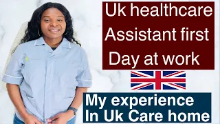 Uk Healthcare Assistant First Day At work-My Experience in Uk Care Home //Learning Disability