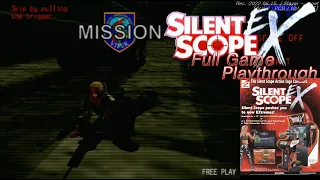 Silent Scope EX Arcade - Full Playthrough (Not MAME) / サイレントスコープ EX / 사일런트 스코프 EX 아케이드 플레이 영상.