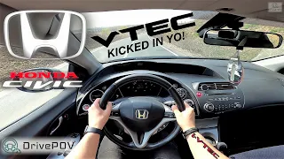 Honda Civic VIII 1.8 i-VTEC 5D 2007 | 140HP-173NM | POV TEST DRIVE, POV ACCELERATION | #DrivePOV