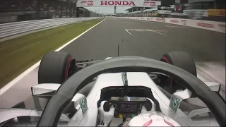 Lewis Hamilton's 80th Pole Lap | 2018 Japanese Grand Prix