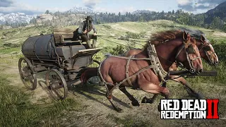 Roubando a CARROÇA DE QUEROSENE - Red Dead Redemption 2