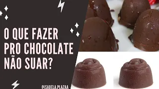 Por quê o chocolate fica suado? - Isabela Plaza