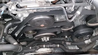 Mercedes OM651 engine - How to replace serpentine belt, tensioner and pulleys - Detailed guide