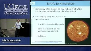 ESS 5. Lec 01. The Atmosphere: Composition and Evolution of the Atmosphere