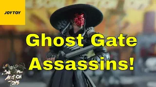 JoyToy Dark Source Jianghu Ghost Gate Assassins 1:18 scale action figures. Great additions.