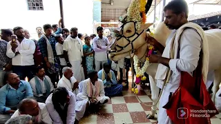 ಹೊಸದೊಡ್ಡಿ ಗ್ರಾಮಸ್ಥರು ಗುಡ್ಡನ ಪಡಿಕೆ ಪಾದ ಕೇಳಲು ಬಂದಿರುತ್ತಾರೆ