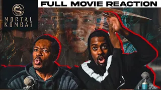 "Mortal Kombat" FULL MOVIE REACTION!!! | Everyday Negroes React!!! WHAT DID I JUST SEE?!?!