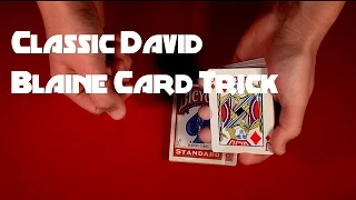 Classic David Blaine Card Trick REVEALED!