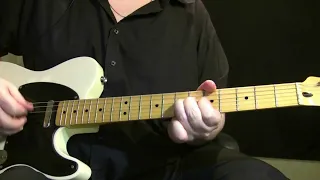 40 Miles Bad Road Guitar Lesson Demo + Backing Track - Duane Eddy