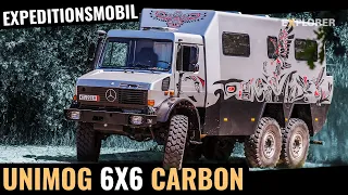 Mercedes-Benz Unimog 6x6 mit Carbon Kabine – Expeditionsmobil EXTREM!