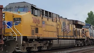 Rare Sighting of a Union Pacific C44ACM At Fairport NY