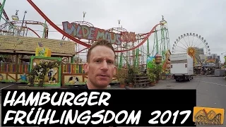 Hamburger Frühlingsdom 2017 Rundgang | Funfairblog #102 [HD]